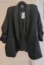 Nieuwe Zwarte Blazer met Glitter - Maat L, Zwart, Maat 42/44 (L), Nieuw, Ophalen of Verzenden