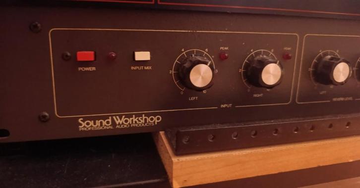 Sound Workshop 242C Stereo Spring Reverb, Muziek en Instrumenten, Effecten, Zo goed als nieuw, Reverb, Ophalen of Verzenden