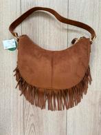 Nieuwe handtas suede met franjes, Ophalen of Verzenden, Nieuw, Handtas