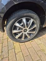 Zomerbanden op stalen velg 15 inch, Auto-onderdelen, Banden en Velgen, Ophalen, Gebruikt, 15 inch, Banden en Velgen