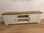 Handgemaakt TV meubel van echt hout - 160x50x30cm, Huis en Inrichting, Kasten | Televisiemeubels, Ophalen, Gebruikt, 150 tot 200 cm