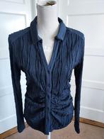 Prachtige d.blauwe stretch blouse van Bandolera     mt 40, Blauw, Maat 38/40 (M), Bandolera, Zo goed als nieuw