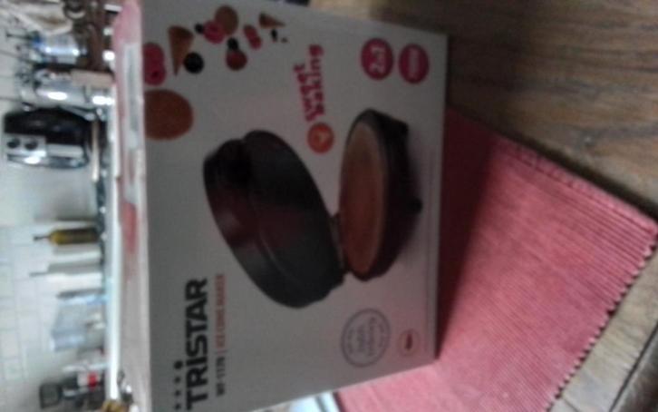 Tristar WF-1170 Stroopwafel en ijshoorntjes maker, Witgoed en Apparatuur, Wafelijzers, Nieuw, Ophalen of Verzenden