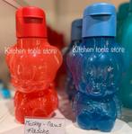 Tupperware 425 ml kids ecofles mickey mouse rood of blauw, Ophalen of Verzenden, Nieuw, Rood, Beker of Kan