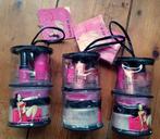Kinder of tiener make up setjes 3 stuks in plastic tasje e.a, Ophalen of Verzenden, Nieuw, Roze, Gehele gezicht