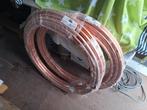 Koperen buizen - 22mm x 1.10 - 25 meter, Doe-het-zelf en Verbouw, Buizen en Afvoer, 6 meter of meer, Nieuw, Rechte buis, 20 tot 40 mm
