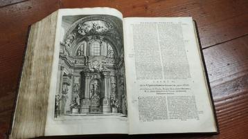 grote en zware antieke kloosterboeken uit de 18e en 19e eeuw beschikbaar voor biedingen