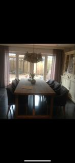 Savile Row Eetkamerstoelen met Tafel, Huis en Inrichting, Tafels | Eettafels, Ophalen, 100 tot 150 cm, Eikenhout, 200 cm of meer