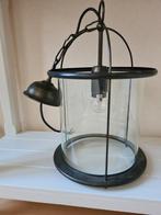 hanglamp met glas, Minder dan 50 cm, Nieuw, Glas, Ophalen of Verzenden