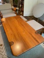 Vintage Deense teak salontafel L Olsen & Son (jaren 60), Huis en Inrichting, Tafels | Eettafels, Ophalen, Gebruikt, Teakhout, 50 tot 100 cm