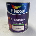 Flexa Creations Muurverf Fresh Linen Wit Extra Mat 1L, Flexa, Flexa, Wit, Nieuw