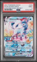 Glaceon Vmax EVS 209 - Pokemon - PSA 9, Nieuw, Ophalen of Verzenden, Losse kaart