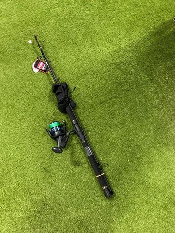 Nieuwe Penn Regiment III boothengel + molen, 2.10m 12-20 lb beschikbaar voor biedingen