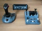 Airbus Joystick & Throttle + Autopilot panel + Rudder pedals, Computers en Software, Joysticks, Ophalen, Zo goed als nieuw, Trustmaster