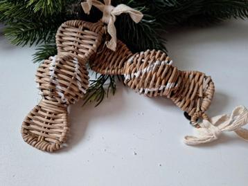 Riviera Maison Rustic Rattan Candy Ornament 2x beschikbaar voor biedingen
