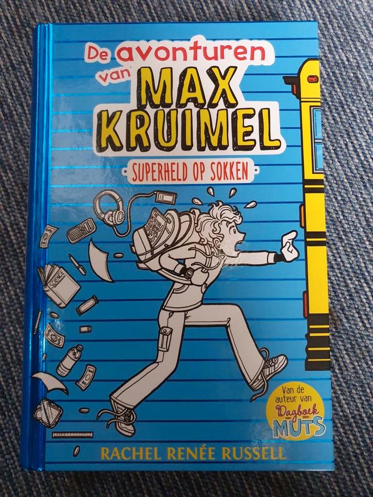 Max Kruimel - Superheld op Sokken, Boeken, Kinderboeken | Jeugd | 10 tot 12 jaar, Zo goed als nieuw, Fictie, Ophalen of Verzenden