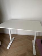 Bureau IKEA + kabel organizer 120cm breed, Ophalen, Gebruikt, Bureau