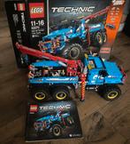 Te koop: technisch Lego 42070 6x6 all terrain tow truck, Kinderen en Baby's, Speelgoed | Duplo en Lego, Verzenden, Gebruikt, Complete set