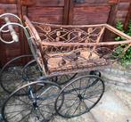 Oude kinderwagen ,grote wielen, Ophalen