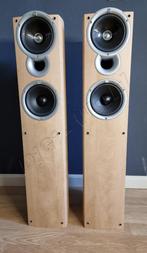 KEF Q4 speciale lichte hout kleur Maple, Overige merken, Front, Rear of Stereo speakers, Ophalen of Verzenden, Zo goed als nieuw