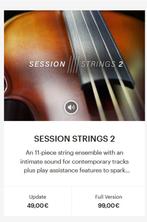 Session Strings 2 - Native Instruments, Computers en Software, Audio-software, Ophalen of Verzenden, Zo goed als nieuw, Windows
