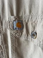 Carhartt overhemd - Beige - 2XL, Kleding | Heren, Ophalen, Zo goed als nieuw, Beige, Overige halswijdtes