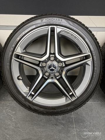 18” originele Mercedes C W205 AMG velgen winterbanden 5x112  beschikbaar voor biedingen