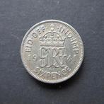 6 Pence 1941 Groot Brittanië km#852, Verzenden, Overige landen, Losse munt, Zilver
