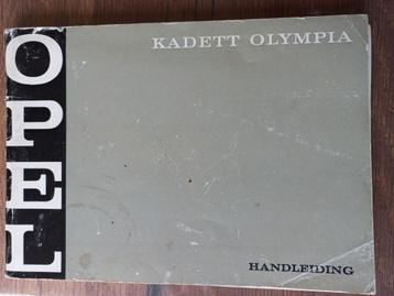 Opel Kadett Olympia handleiding april 1970. beschikbaar voor biedingen