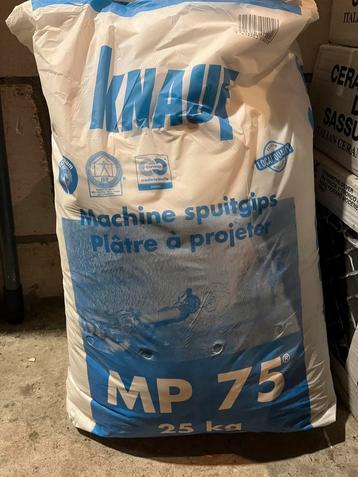 Knauf MP75 Machine Spuitgips 25kg - Nieuw! beschikbaar voor biedingen