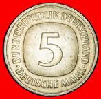 Ⰶ NOT COMMUNIST (1975-2001): GERMANY 5 MARKS 1975D BAVARIA!, Postzegels en Munten, Munten | Europa | Niet-Euromunten, Verzenden