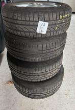 Set Continental winterbanden, incl. velgen, Auto-onderdelen, Banden en Velgen, Ophalen, Gebruikt, 16 inch, Banden en Velgen