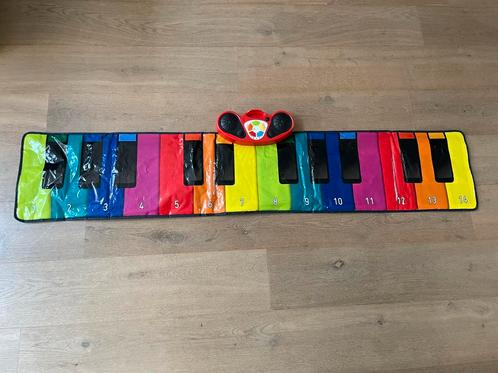 Voetpiano mat met liedjes, speel piano met je voeten, Kinderen en Baby's, Speelgoed | Overig, Gebruikt, Jongen of Meisje, Ophalen of Verzenden