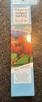 Diamond painting paarden, Ophalen of Verzenden, Nieuw, Knutselwerk