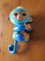 Fingerlings aapje Leo - blauw - ZGAN, Ophalen of Verzenden, Zo goed als nieuw