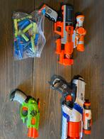 3 Nerf pistolen met pijltjes, Kinderen en Baby's, Speelgoed | Buiten | Actiespeelgoed, Gebruikt, Ophalen