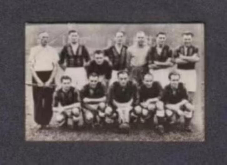 Voetbalplaatje DWS Amsterdam Elftal 1951-1952., Verzamelen, Overige Verzamelen, Zo goed als nieuw, Ophalen of Verzenden