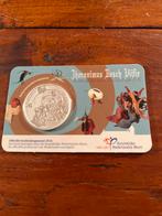Herdenkingsmunt Jheronimus Bosch Vijftje 2016, Ophalen of Verzenden, Euro's, Losse munt, Zilver