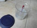 augurkenpot Tupperware als nieuw keurig en compleet met prik, Ophalen of Verzenden, Zo goed als nieuw, Blauw, Overige typen