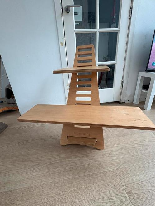Standing desk / laptopverhoger Harmoni, Computers en Software, Laptopstandaarden, Gebruikt, Ophalen