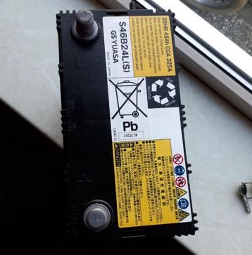 GS Yuasa S46B24L(S) 12V Autobatterij - Accu  75% Capaciteit beschikbaar voor biedingen