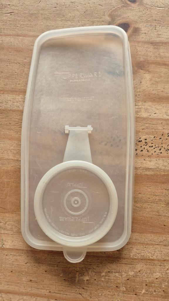 Tupperware deksel voor voorraadbus Transparant, Huis en Inrichting, Keuken | Tupperware, Zo goed als nieuw, Overige typen, Ophalen of Verzenden