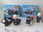 2 sets Magibrix bouwstenen politiewagen en politieboot, Ophalen of Verzenden, Zo goed als nieuw, Overige merken