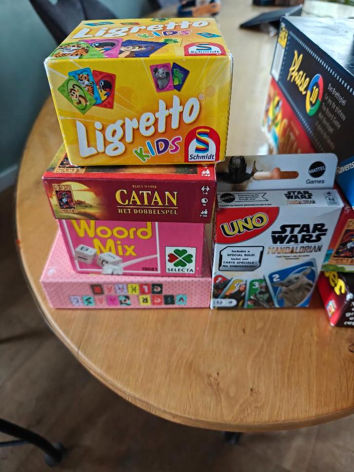 Spellenkast opruiming, Hobby en Vrije tijd, Gezelschapsspellen | Bordspellen, Gebruikt, Een of twee spelers, Drie of vier spelers