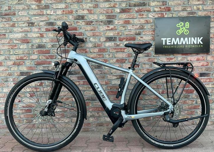 Cube Nuride /kathmandu boschCX (380km), Fietsen en Brommers, Elektrische fietsen, Zo goed als nieuw, Cube, 47 tot 51 cm, 50 km per accu of meer