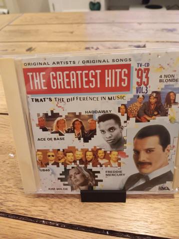 The Greatest Hits '93 Vol. 3 CD beschikbaar voor biedingen