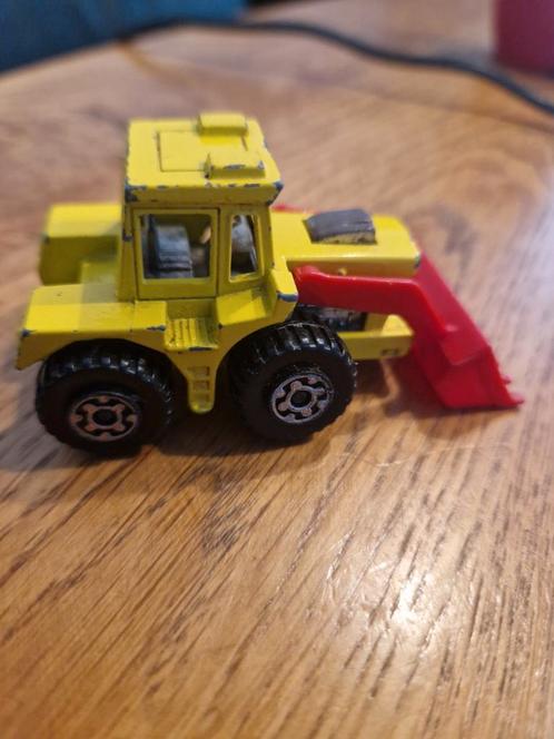 Matchbox Super Kings K-12 Aveling Barford Tractor Shovel, Hobby en Vrije tijd, Modelbouw | Auto's en Voertuigen, Gebruikt, Truck