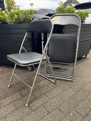 Klap stoelen stoel klapstoel verhuur feest bruiloft 21 diner beschikbaar voor biedingen