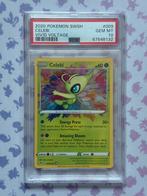 Celebi Amazing Rare 009 Pokémon Vivid Voltage 2020 PSA 10, Ophalen of Verzenden, Nieuw, Losse kaart