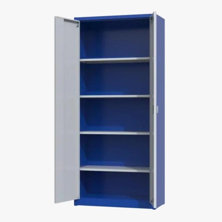 Archiefkast 195*92*42cm  blauw+grijs, Huis en Inrichting, Kasten | Roldeurkasten en Archiefkasten, Nieuw, 150 tot 200 cm, 50 tot 100 cm